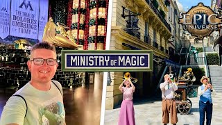 Harry Potter Ministry Of Magic FULL Tour - Universal Epic Universe