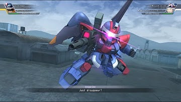 SD Gundam G Generation Cross Rays - GINN Custom (Elijah) ~Battle Animations~