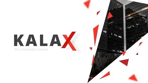Kalax - Abstract Powerpoint Template