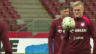 Lewandowski leads Poland in training ahead of Netherlands clash｜2026 World Cup Qualifiers｜Polska