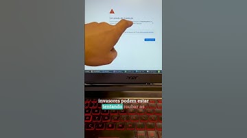 NOTIFICAÇÃO de site PERIGOSO ao acessar o portal do GOVERNO | GOV.BR