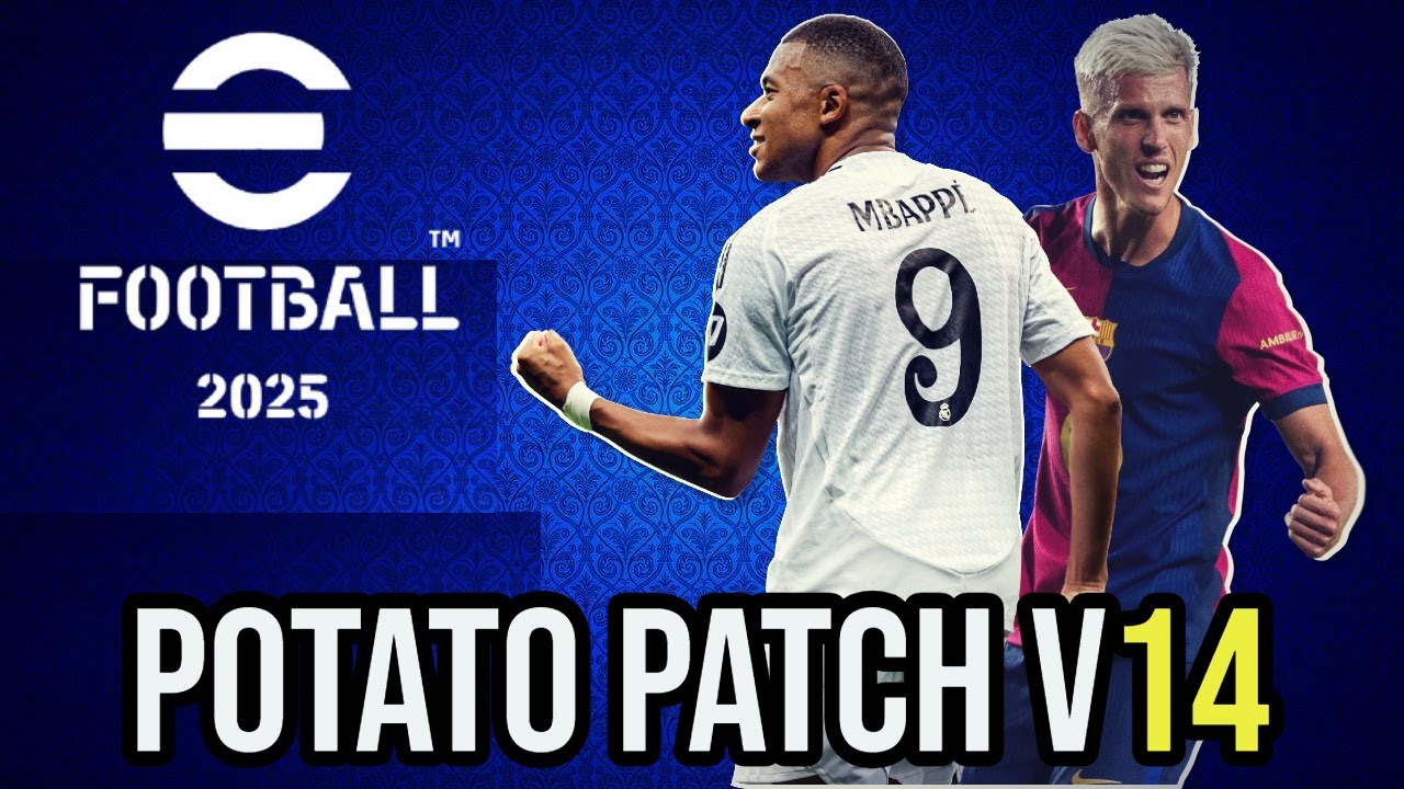 Potato patch v14 ps3 new efootball 2025 para ps3 youtube