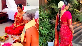 |wedding| |Redsaree❤️| |pooja⭐️| |weddingDay| |goldenlook| |simplemakeover| |resort| |shorts|