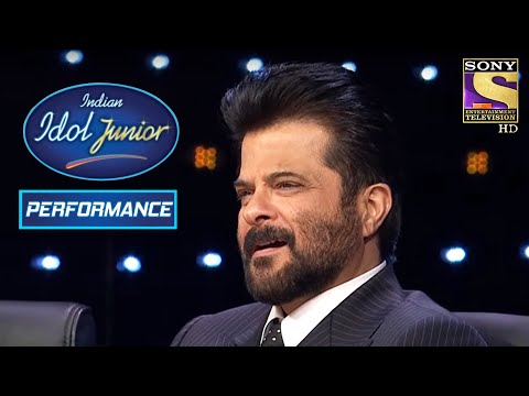 Anil Kapoor Enjoys Vaishnav's Calming Performance On 'Kuchh Na Kaho' | Indian Idol Junior 2