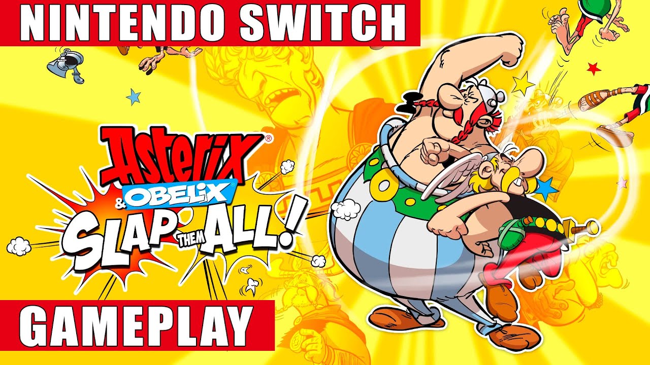 ASTERIX & OBELIX Slap Them All 2 Switch Euro New (Game In English/Francais /De/Es EUR 26,99 - FR