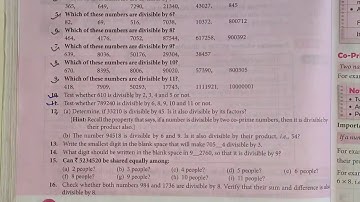 Class 6th Subject Maths Self Practice 4D by Anuj Yadav Sir 25 8 20