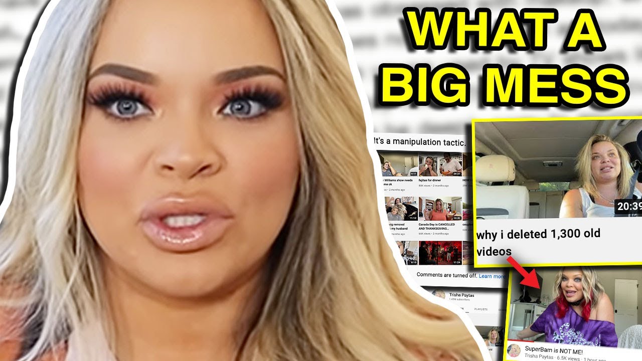 TRISHA PAYTAS ADDRESSES DELETED VIDEOS YouTube