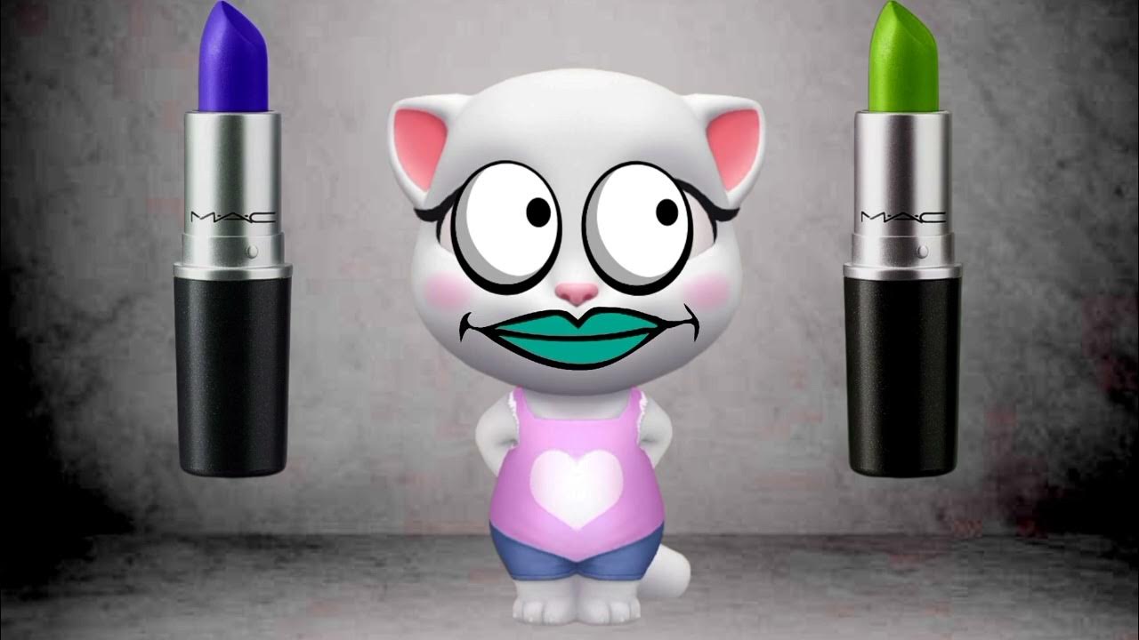 colourful lipstick wala cartoon talking Tom funny cartoon video
