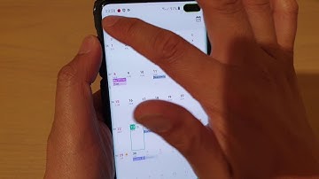 Galaxy S10 / S10+: How to Show / Hide Calendar Notification
