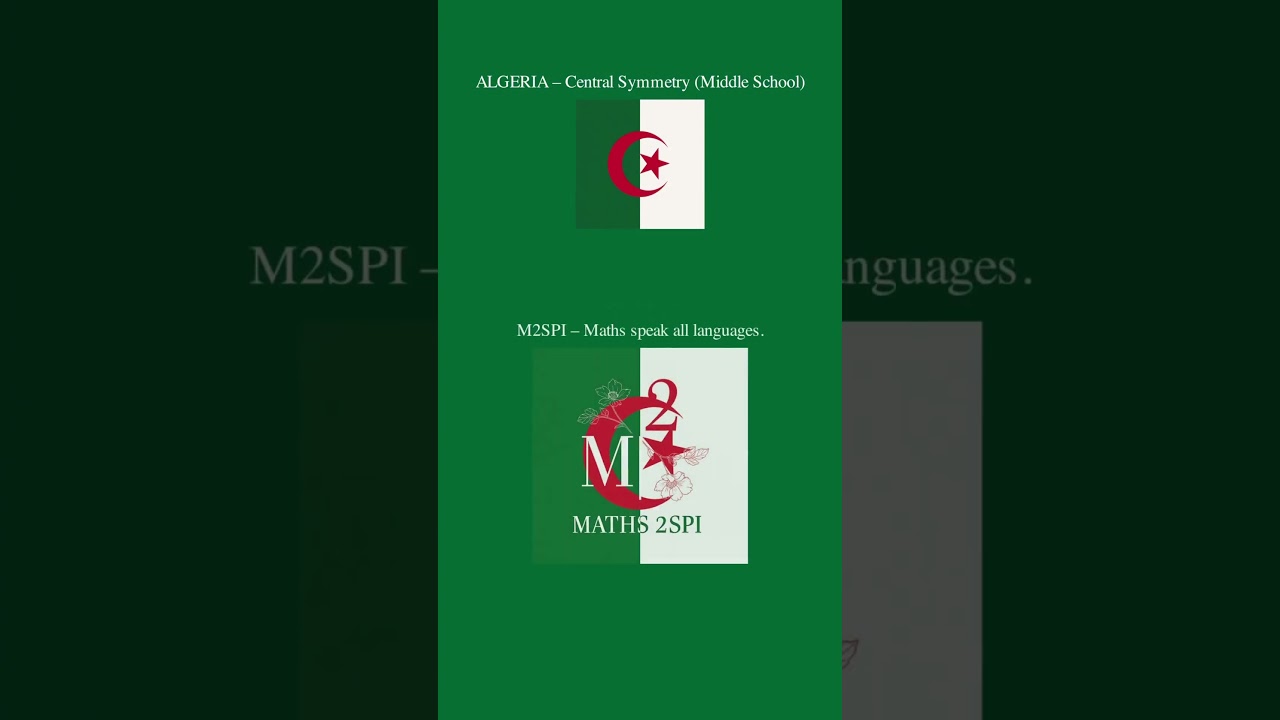 🇩🇿 ALGERIA – Central Symmetry & Crescent | M2SPI Worldwide #52