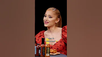 Ariana Grande S Reaction To Every Wing On Hot Ones 