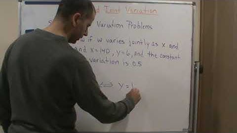 Applied Math   Sec  8 3 Joint Variation   Intro and Example