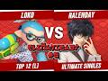 ElIñakiEast #6 Losers Top 12 - Loko (Inkling) Vs. Ralenday (Joker) - SSBU