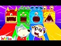Wolfoo! Let&#39;s Feeding Hungry Toy Boxes! - Kids Learn about Shapes and Colors | Wolfoo Family