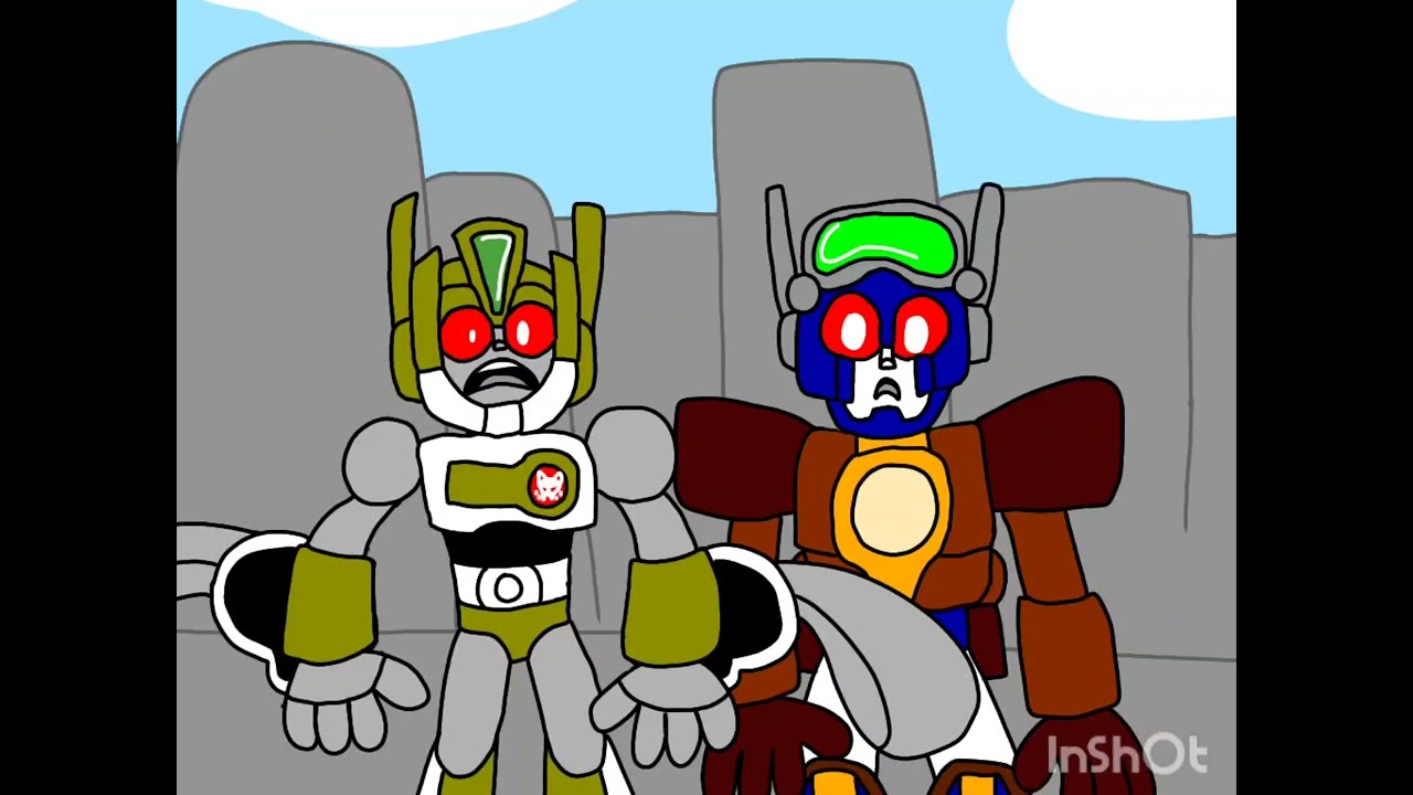 Stampy and heinrad and beast wars 