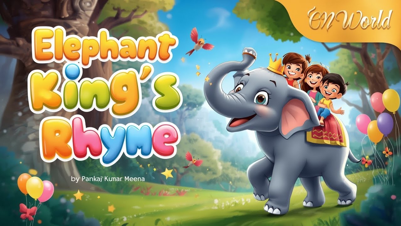 🐘 Elephant King’s Rhyme(हाथी राजा की सवारी) | CN World - YouTube