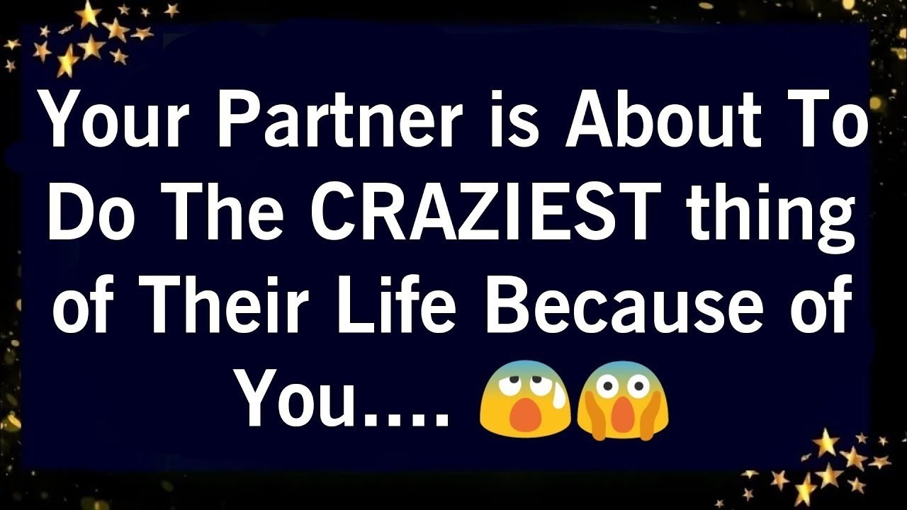 Из-за вас ваш партнёр вот-вот совершит самый безумный поступок в своей жизни...😱🤔