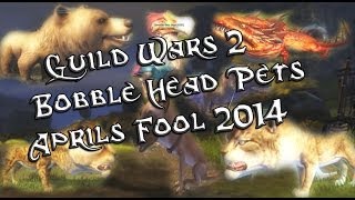 GW2 All Pet Heads Aprils Fool 2014