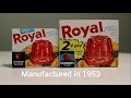 Eating 65 Year Old Royal Gelatin Dessert