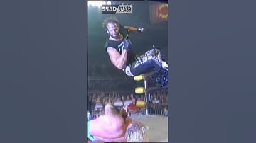 Randy Savage elbow drops Diamond Dallas Page WCW Sprimg Stampede