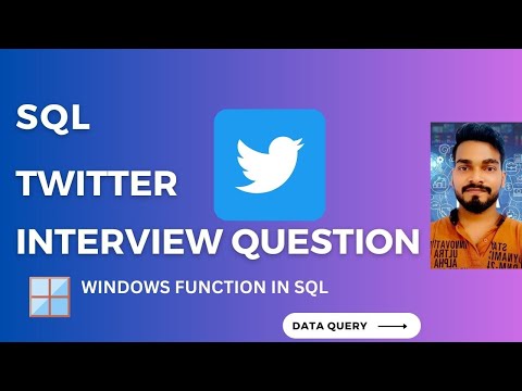 SQL | Twitter Interview Question | Windows Function | Running Average | Round | Datalemur