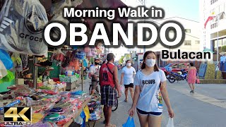 Walking OBANDO Bulacan Philippines in the Morning [4K]