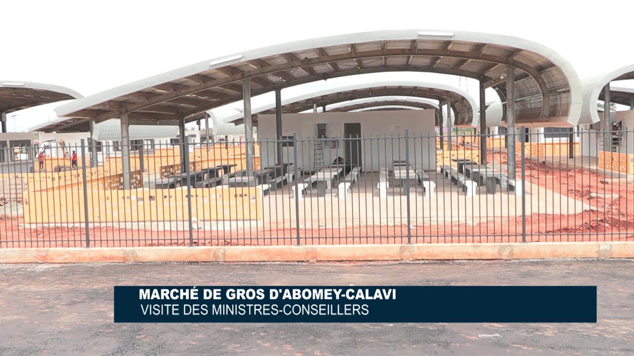 Marché de gros d’Abomey-Calavi : Visite des Ministres Conseilllers