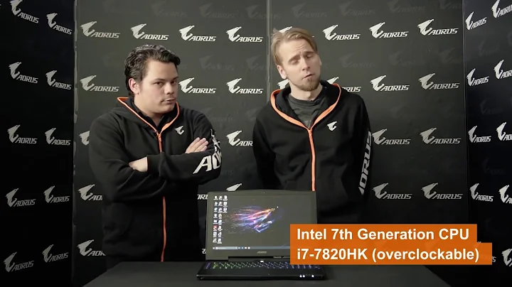 [Unboxing] The New AORUS X5 v7 Gaming Laptop with i7-7820HK and GTX 1070!