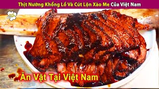 Anh Báo Thưởng Thức Thịt Nướng Khổng Lồ Và Cút Lộn Xào Me Ở Việt Nam | Review Con Người Và Cuộc Sống