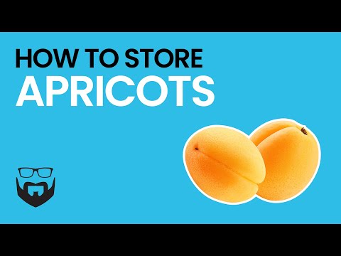 Video: How To Store Apricots Correctly