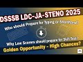 DSSSB 2025 Skill Test Strategy | When &amp; Who Should Begin Practice?