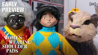 The Cuy Factory | Women Wearing Shoulder Pads | adult swim