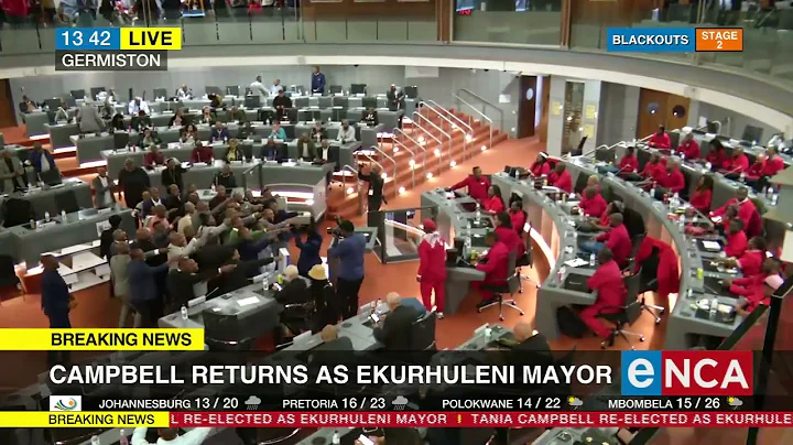 Campbell returns as Ekurhuleni mayor