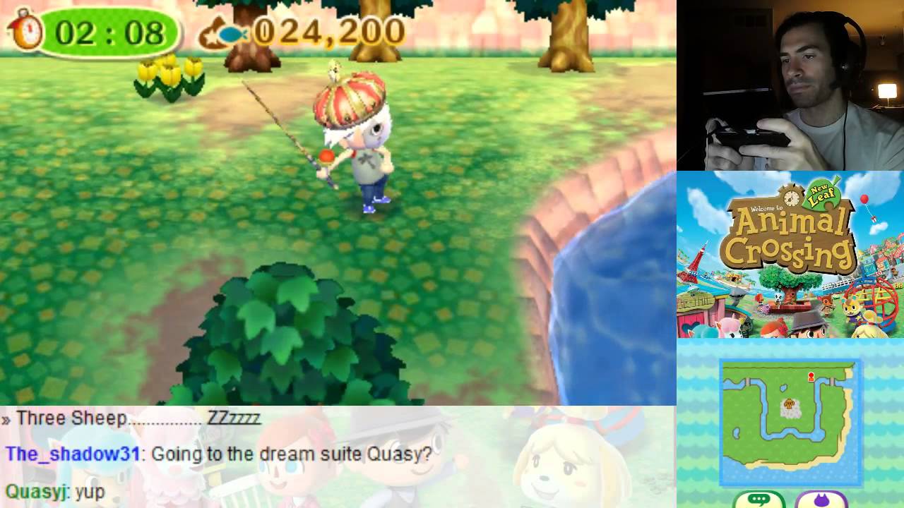 Animal Crossing New Leaf 3ds String Fish Catch Super Rare Fish Youtube