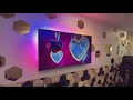 Animation ecran vitrine  saint valentin