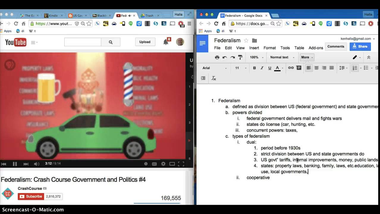 Taking notes from videos youtube