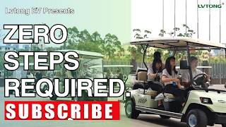 Electric VIP Touring Cart | The Ultimate Corporate Factory Tour Experience | LVTONG