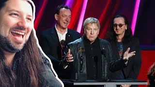 REACTION! RUSH 2013 Rock And Roll Hall Of Fame Induction PART 1