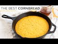 THE BEST CORNBREAD | easy, healthy skillet recipe