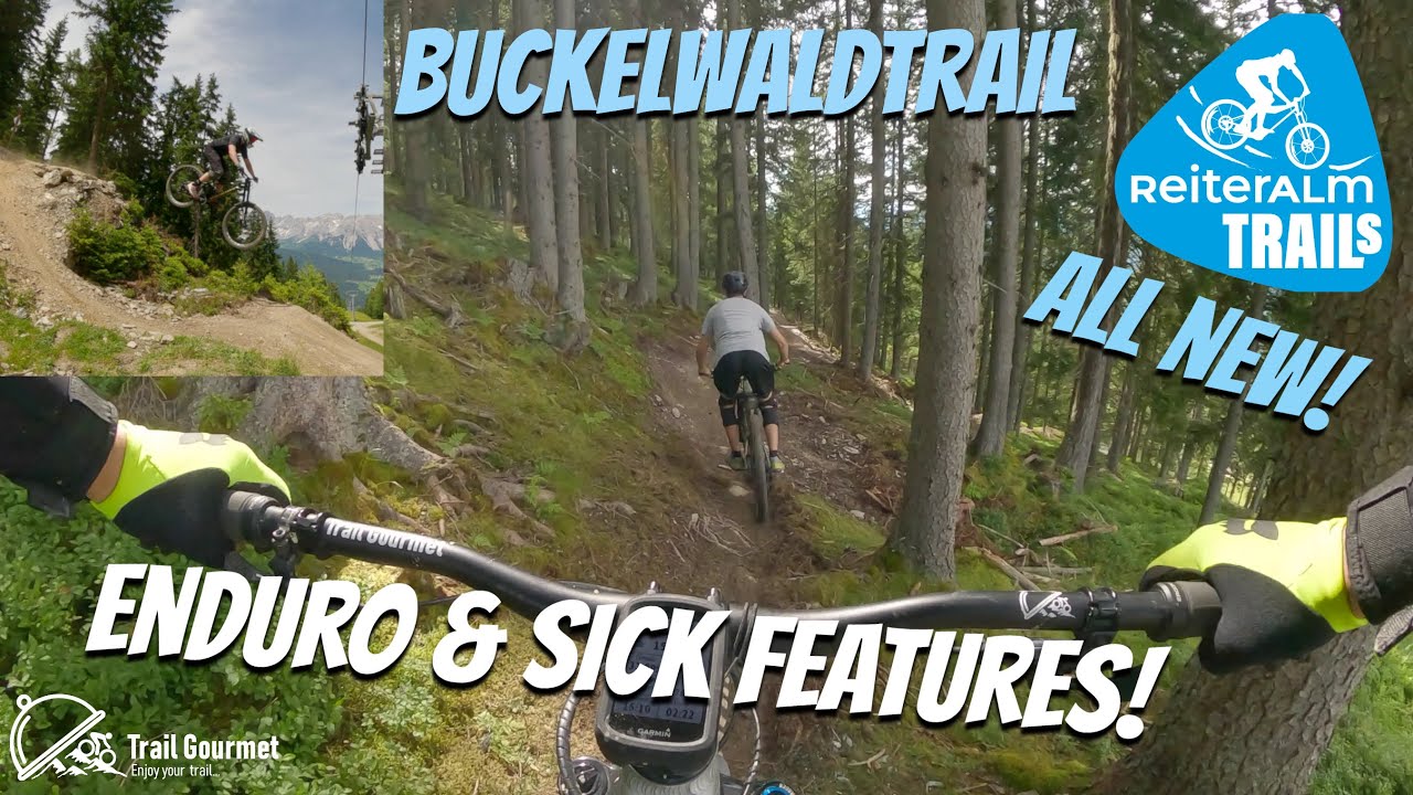 Buckelwaldtrail, my favorite at Reiteralm | Enduro trail with sick features | Propain Spindrift