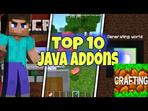 Top 10 Java Addons For Crafting And Building | Top 10 Java Addons All Are Awesome