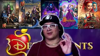 I watched the ENTIRE DESCENDANTS Series! (Reupload Movie Commentary & Reaction)