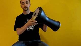 Darbuka Lesson 1 - position & strokes [B] chords