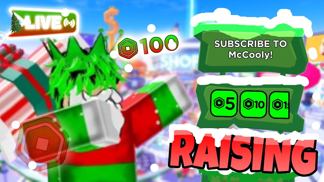 💸💸 PLS DONATE LIVESTREAM! || RAISING ROBUX #124 || Roblox (MERRY ...
