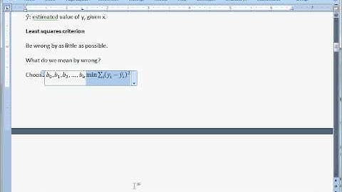Multiple regression 1 - Introduction to Multiple Regression