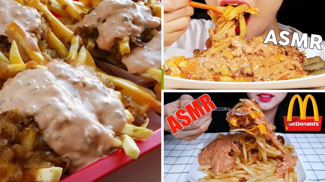 The BEST Animal Style Fries MUKBANG COMPILATION |Mukbangers Love Fries| Eating Show (Sweet Frog)