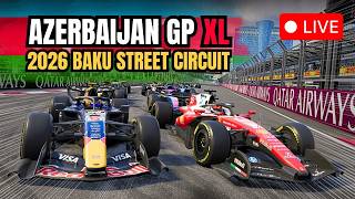 🔴 LIVE 🇦🇿 2026 Azerbaijan Grand Prix / Baku Street Circuit / Race Prediction / F1 25 Gameplay Sim! screenshot 3