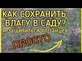 КАК ПРОСТО, ОДИН ХОЗЯИН, СОХРАНЯЕТ ВЛАГУ В САДУ!