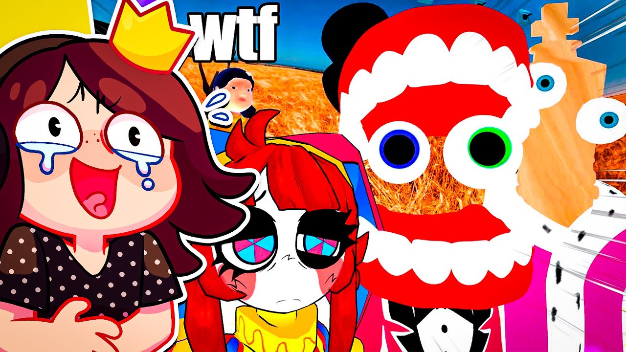 ¿DIGITAL CIRCUS EN EL JUEGO DEL CALAMAR? 🤣 | Fabitoh Reacciona a Digital Circus VR