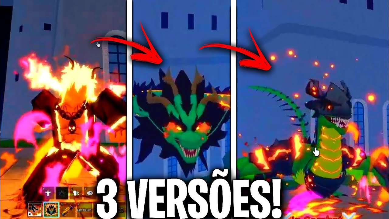 A Dragon Rework TÁ INCRÍVEL no Trailer da Atualização do Blox Fruits ...